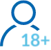 Individuals aged 18 years and above