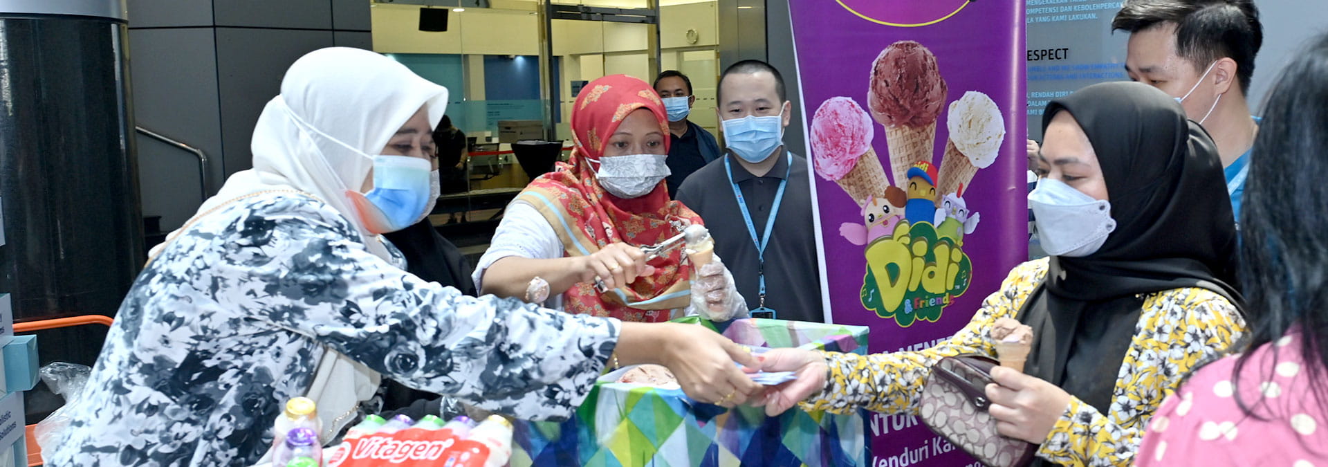 RHB Touch Hearts Carnival banner