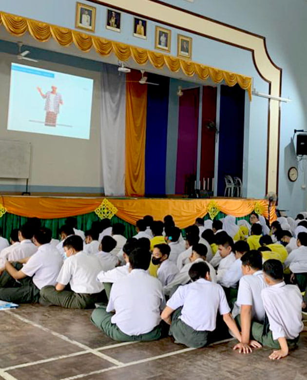 SMK Matang Jaya mobile banner