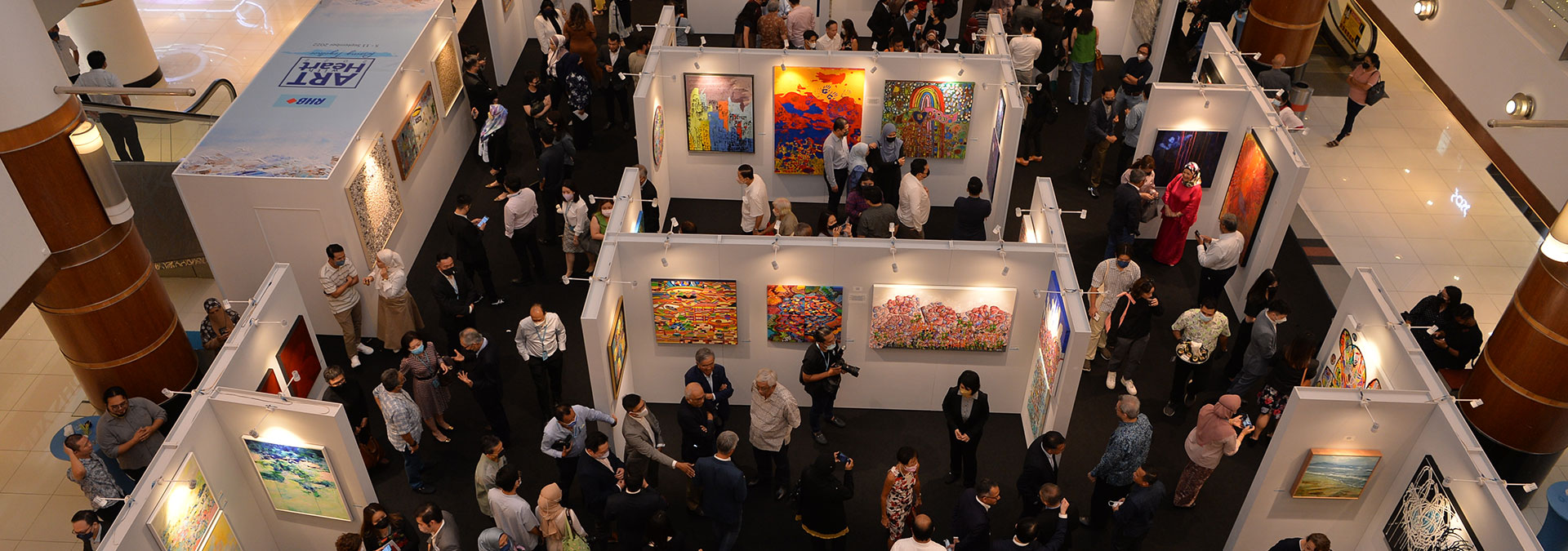 Art With Heart Exhibition banner