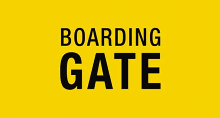 BOARDING GATE